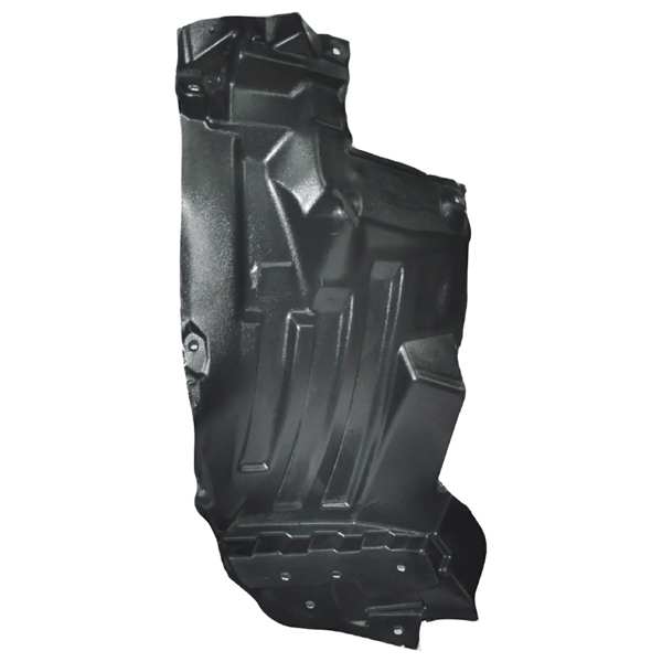 Plastic wheel housing